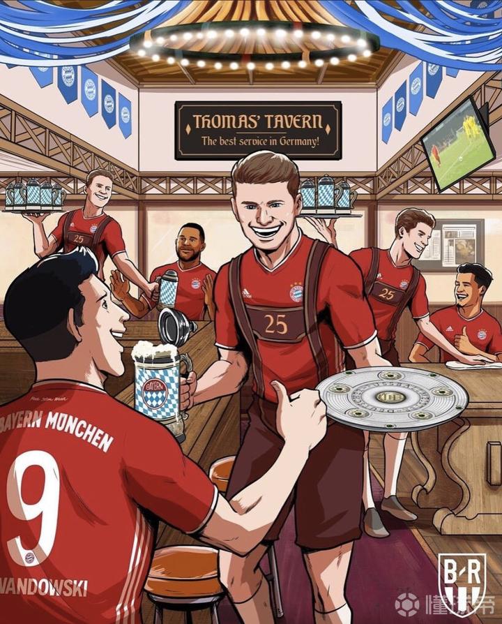 拜仁德甲八连冠!