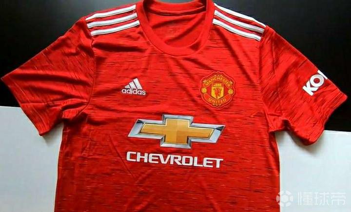 曼联2020-21赛季主客场球衣细节图谍照
