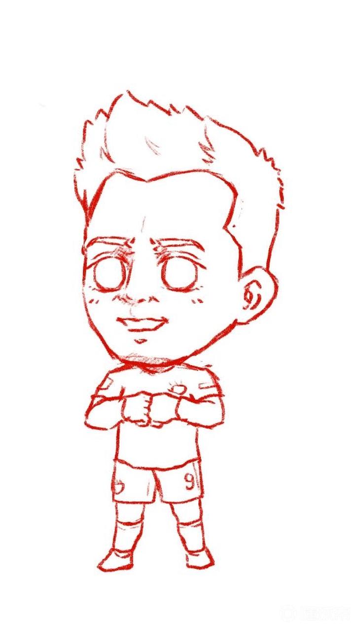 莱万原型草图和定稿