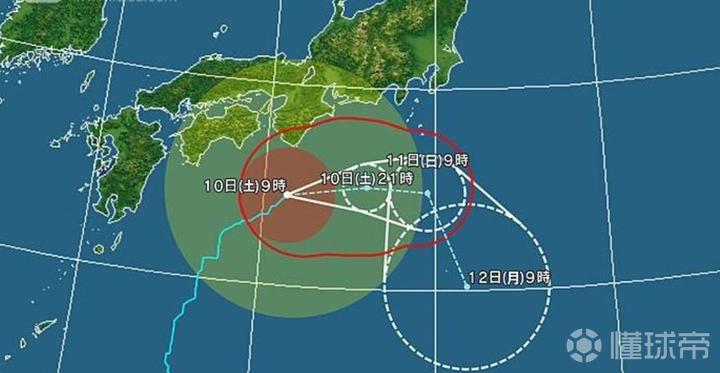 受台风 影响 10月10日多场j联赛或将在雨中进行 横滨水手 鹿岛鹿角 名古屋鲸鱼 大阪钢巴 神户胜利船 Fc东京 柏太阳神 大阪樱花 川崎前锋 仙台七夕 大分 三神 横滨fc 足彩 名古屋八鲸青年队 懂球帝