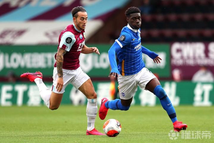 英超:布莱顿 vs 伯恩利,保级集团战争,面对垫.